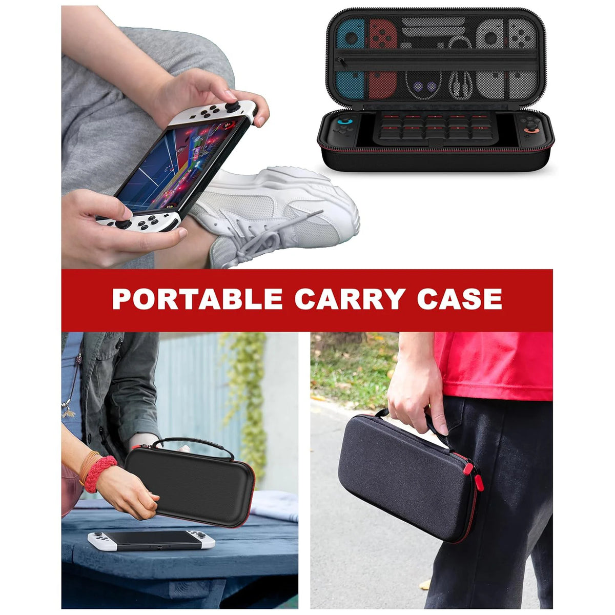 Carrying Case Kit For Switch 2 (2025) Travel Case Hard Shell