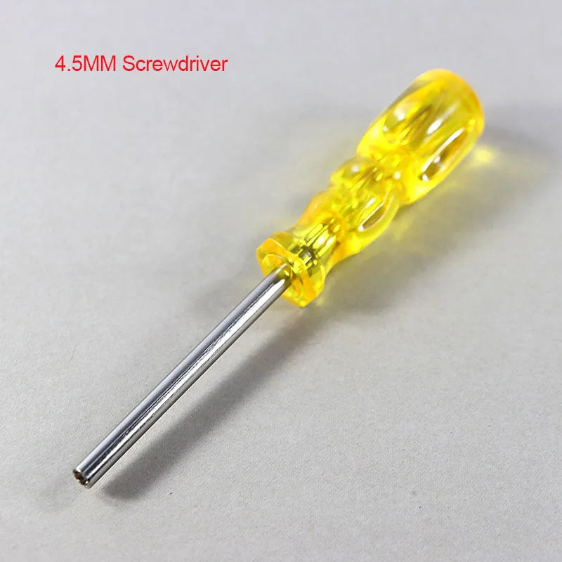YUXI 1/2pcs 3.8mm 4.5mm Safety Screwdriver Repair Tool For N64 NES SNES NGC SEGA SFC MD Color GameCube Gaming Console