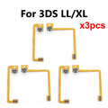 1/3pcs L R Shoulder Button with Flex Cable For 3DS 3DSLL 3DSXL New 3DS LL XL Repair Left Right Switch Trigger