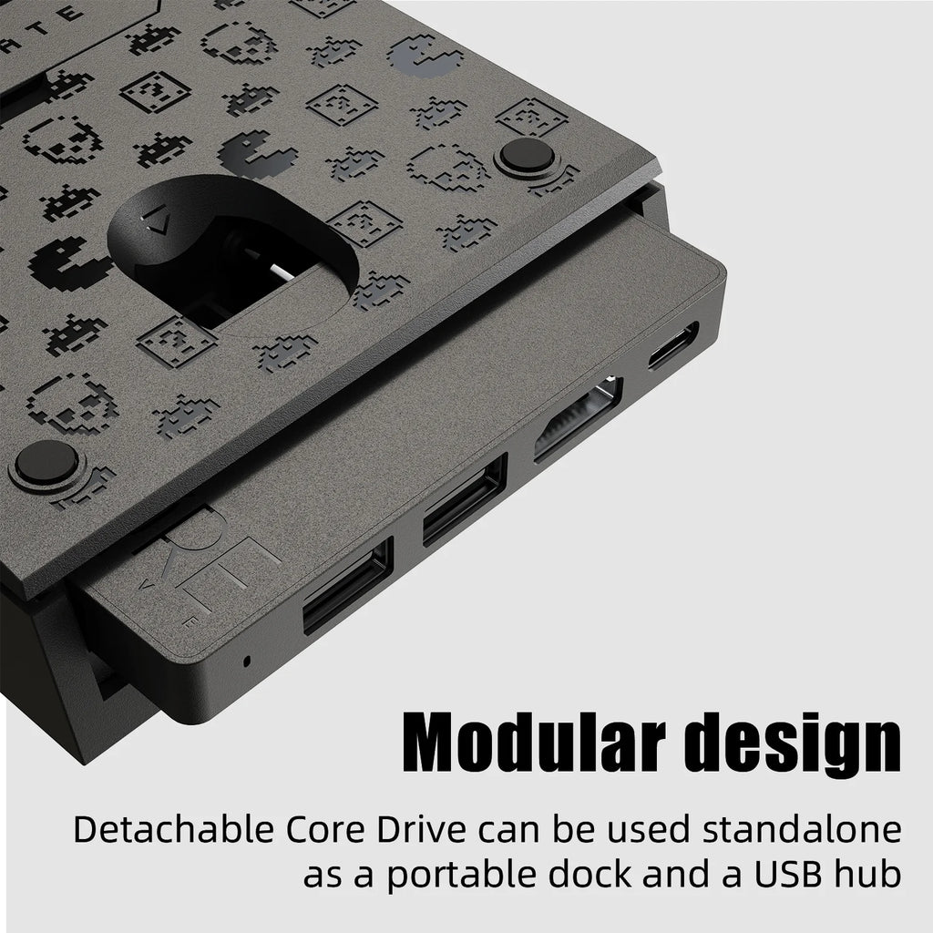 Savage Raven by Skull & Co. Jumpgate Dock USB C Hub Portable