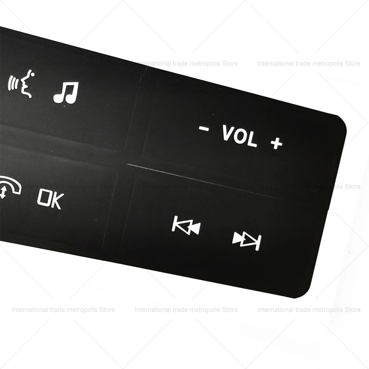 Car Steering Wheel Control Button Repair Decals Sticker Fit 