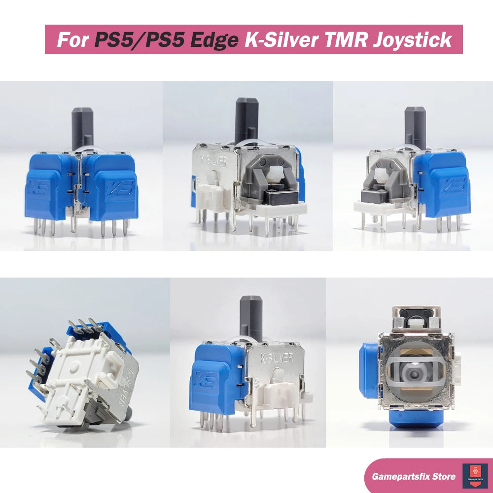 2/10pcs K-Silver JS13 Pro+ TMR Joystick for Switch Pro PS5 P