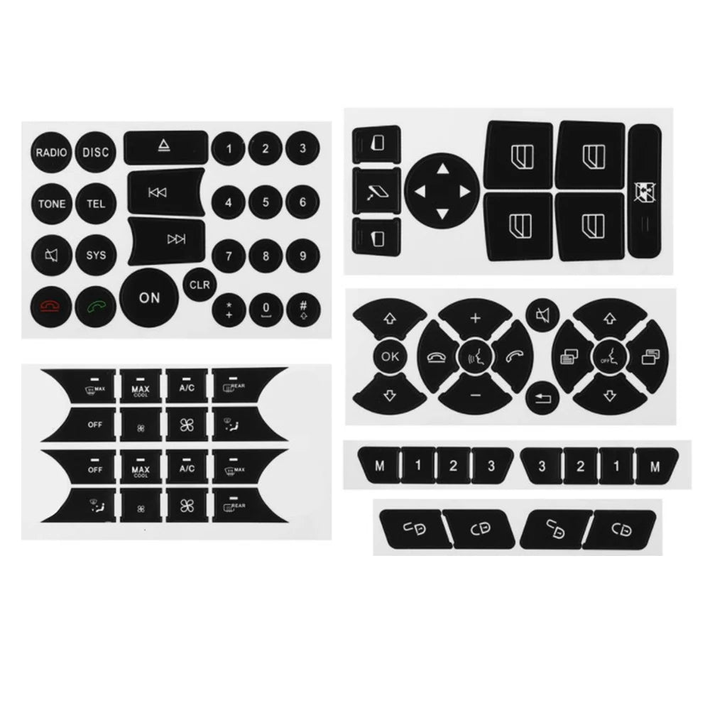 Car Air Condition AC Control Radio Dash Panel Button Repair 