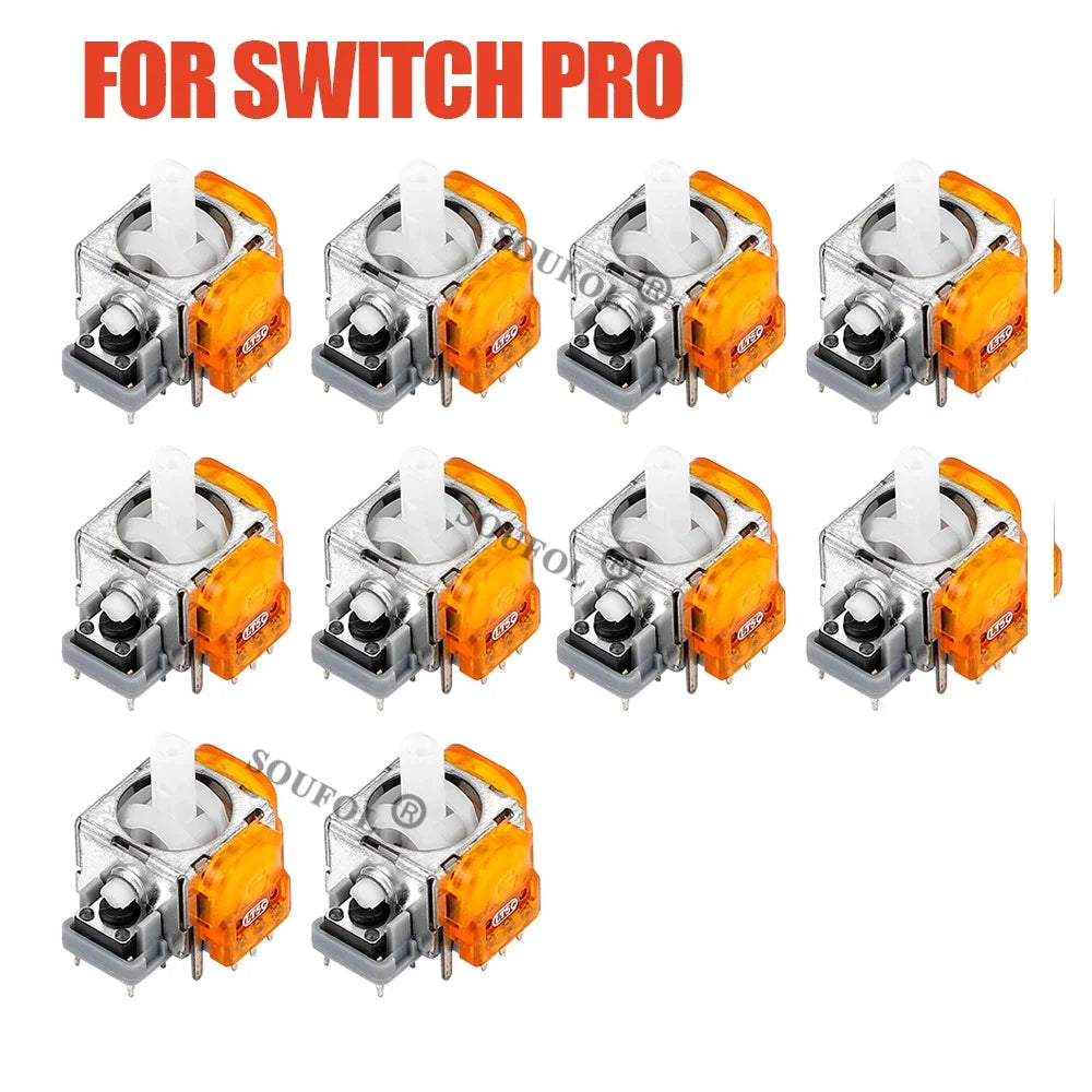 Replacement TMR Effect Joystick 3D Analog Stick for PS5 PS4 for Xbox Series X/S for Switch Pro Replacement Gaming Accessorie