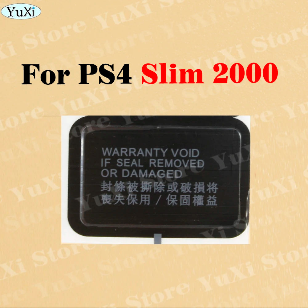10/50Pcs Host Warranty Sticker for PS5 PS3 Console Label Seal Sticker For PS4 Pro Slim 1000 11XX 1200 20xx Gamepad Barcode