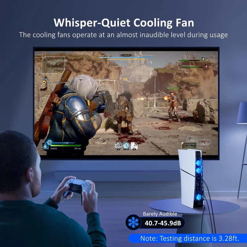 Cooling Fan For Play Station Playstation PS 5 PS5 Slim Game 