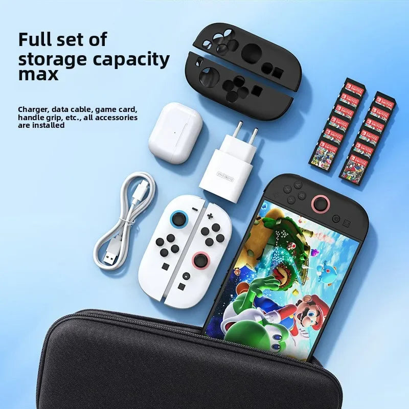 For Switch 2 Case Portable Switch 2 Travel Case with Large S