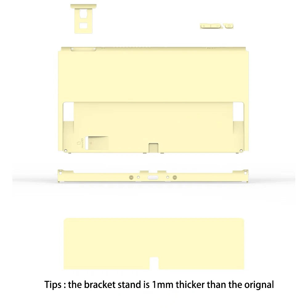 Back Plate Full Set Shell for Nintendo Switch OLED Console R