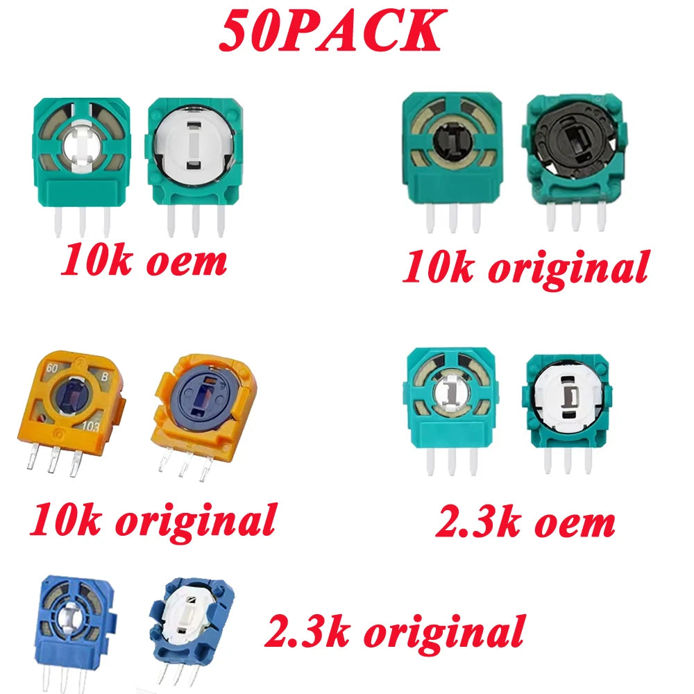 50Pcs/lot Original Oem for Ps5 Ps4 Game Controller 3D Analog