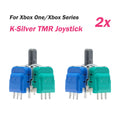 2/10pcs K-Silver JS13 Pro+ TMR Joystick for Switch Pro PS5 PS4 Xbox Series Xbox One Replacement 3D Analog ThumbStick Anti-Drift