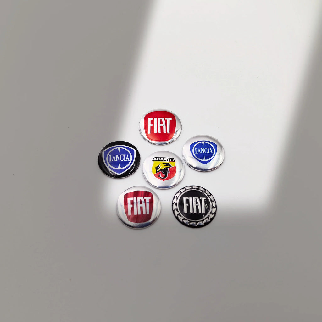 New metal 14/15mm Car Remote Key Fob Emblem Badge Radio butt