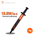 TUMMASTER Central Processor Thermal Paste High Thermal 18.8W/m-k Grease for Gaming PC Cases CPU PS5 Processor Cooling