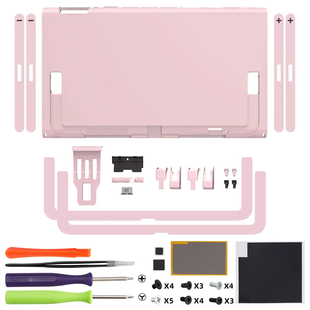 eXtremeRate Replacement DIY Back Plate for Nintendo Switch 2 Handheld Console Housing Cover Shell Case (Without Kickstand)