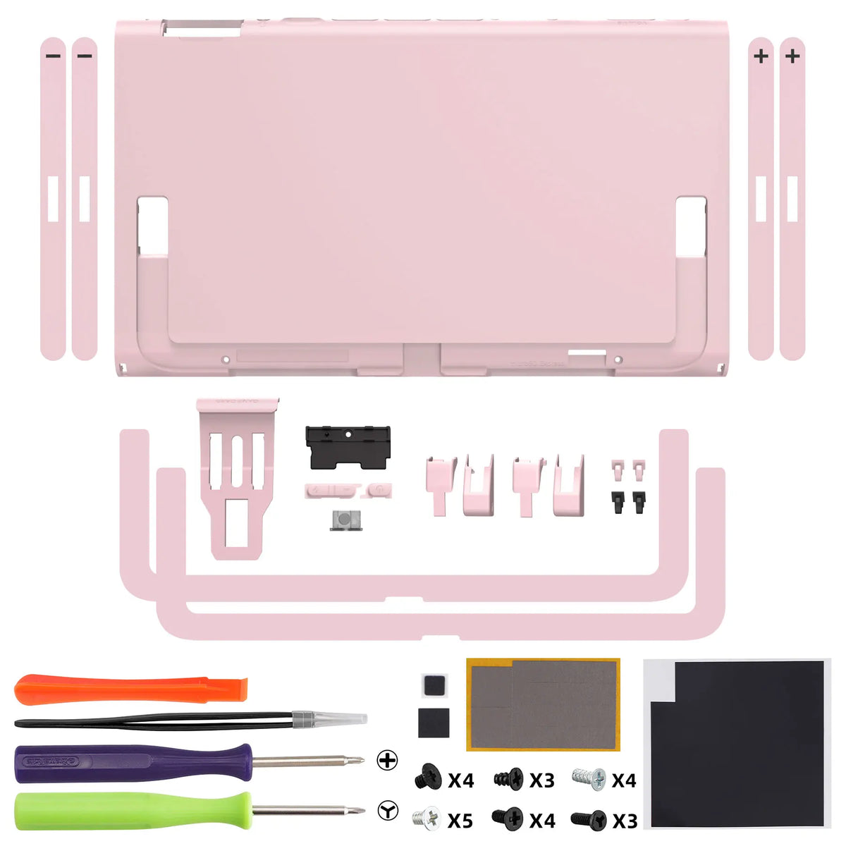 eXtremeRate Replacement DIY Back Plate for Nintendo Switch 2 Handheld Console Housing Cover Shell Case (Without Kickstand)