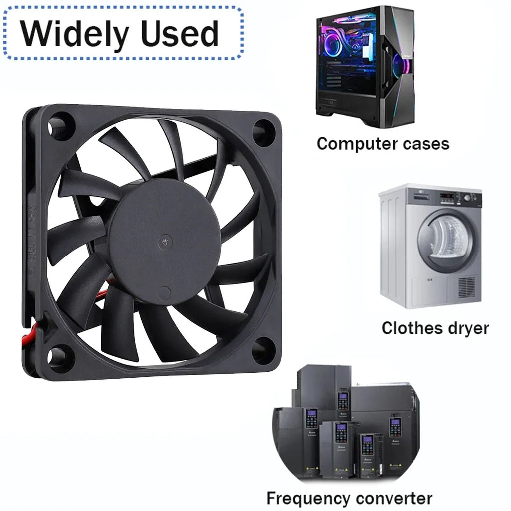 6010 Fan 60x60x10mm DC 5V 60mm X 10mm Brushless Cooling Fan 