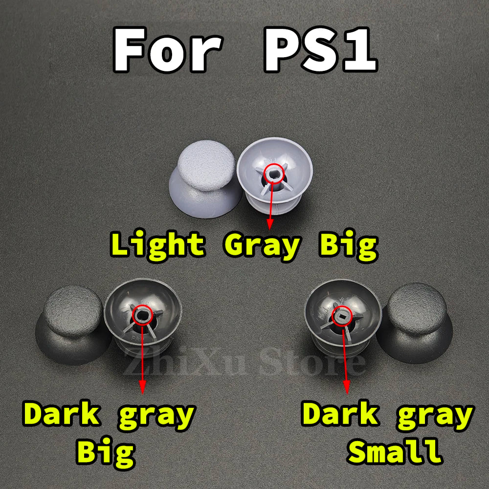 2-4pcs Replacement Analog Thumbstick Thumb Stick For PS1 Con