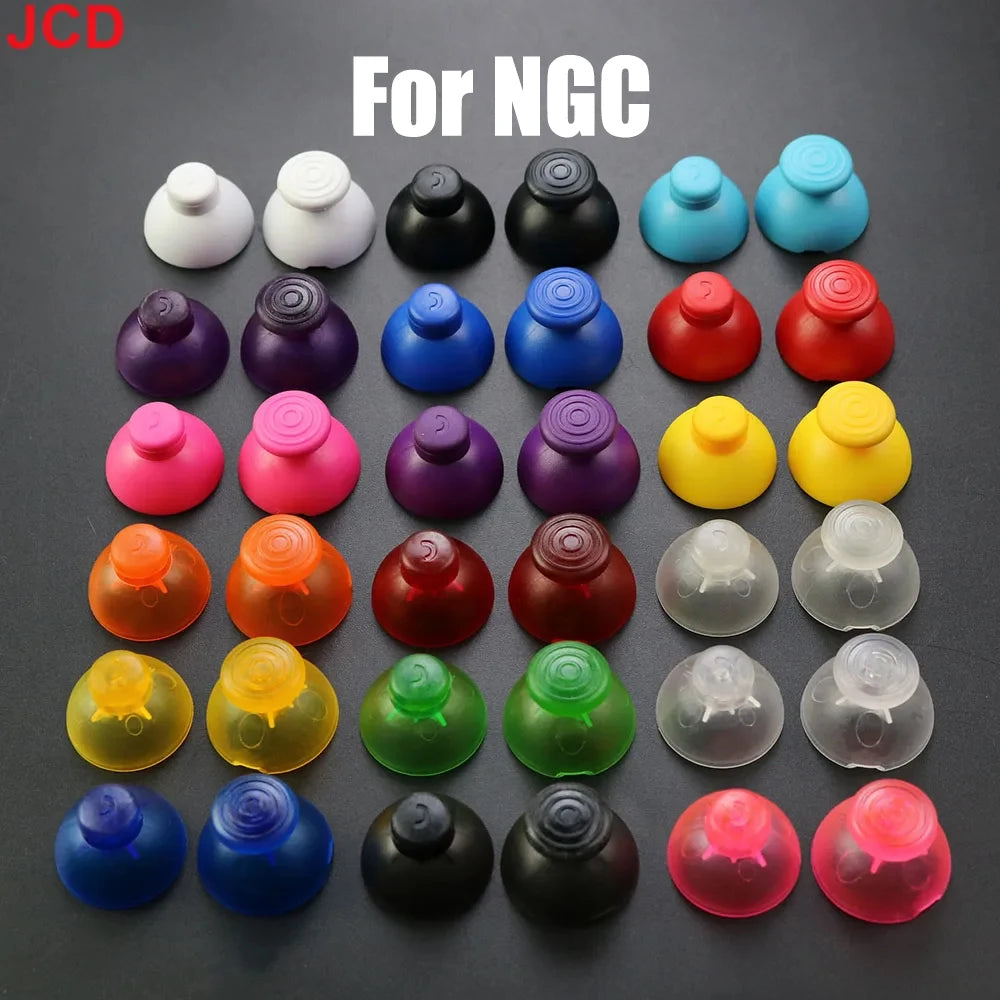 JCD 1 Pair Left And Right 3D Analog Joystick Thumb Stick Sil