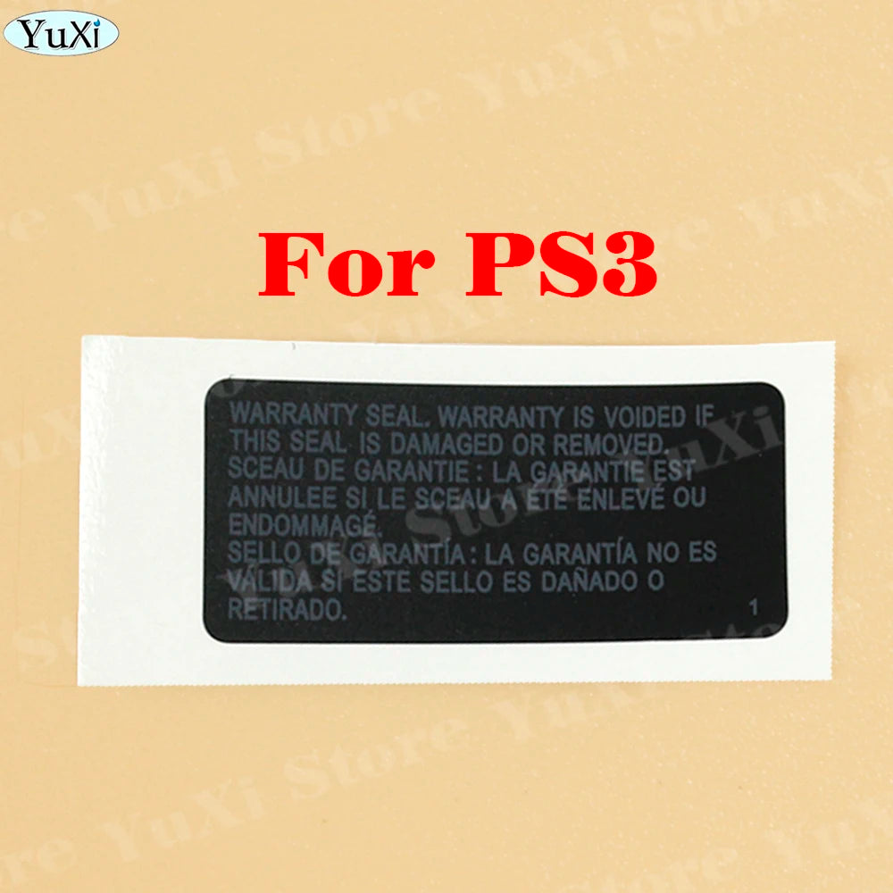 10/50Pcs Host Warranty Sticker for PS5 PS3 Console Label Seal Sticker For PS4 Pro Slim 1000 11XX 1200 20xx Gamepad Barcode