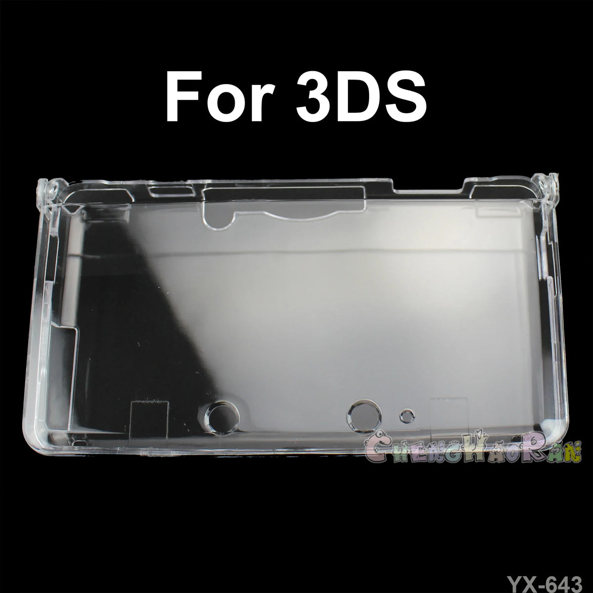 8models 1pc Plastic Clear Crystal Protective Hard Shell Skin