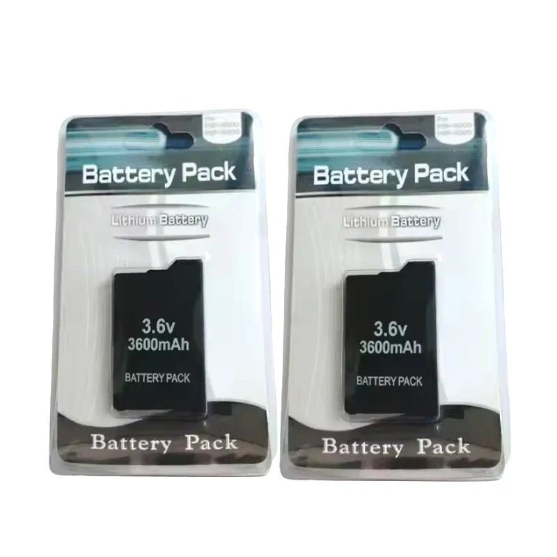 Psp S360 S110 Battery 3.6V 3600mAh for Sony Psp3000 Psp2000 PSP 2000 3000 2001 3004 Portable Console Batteries Replacement
