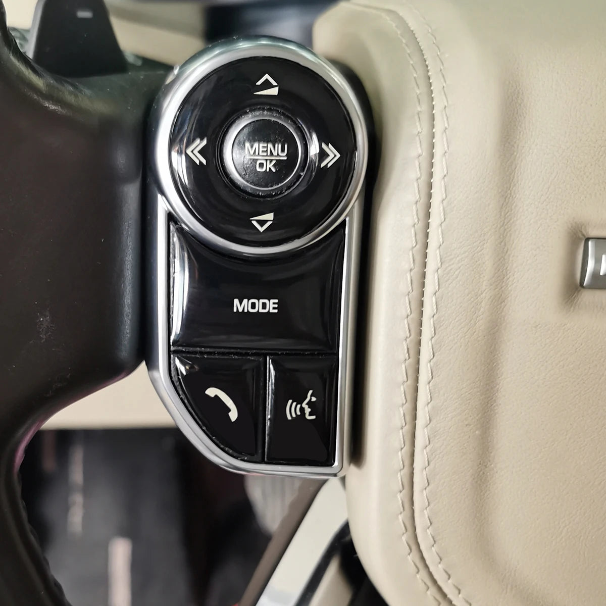 For Range Rover Sport Button Covers Vogue Interior Stickers 