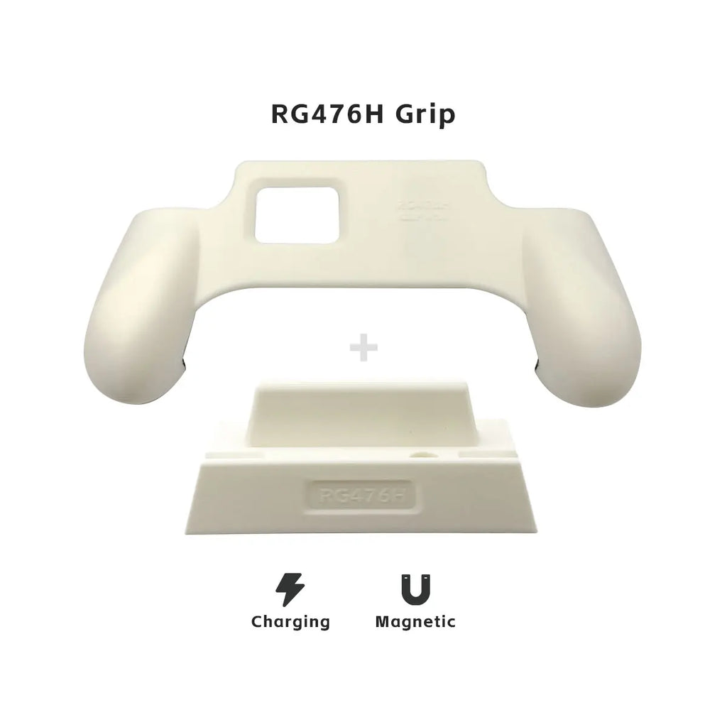 For RG476H Charging Dock And Comfortable Grip 3D Printed Accessories RG 476H Console Grip Display Stand Magnetic Charging Base