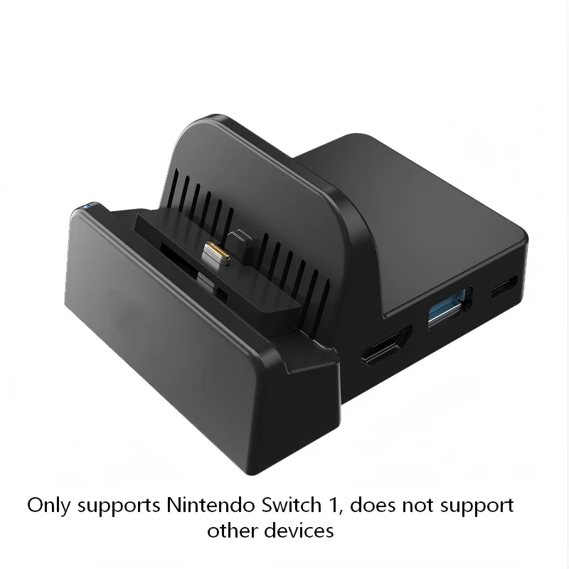 AOLION Portable Cooling Charging Base Stand for Switch 2/1 Multi-Functional Game Console Expansion Dock TV Video Output