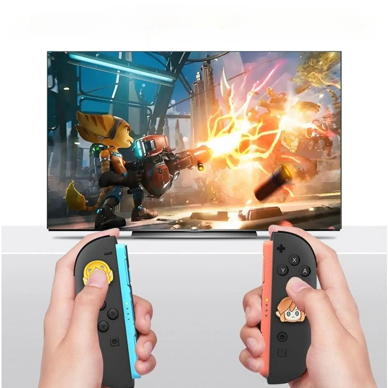 2/4pcs Legend of Zelda Link Silicone Replacement Thumb Stick