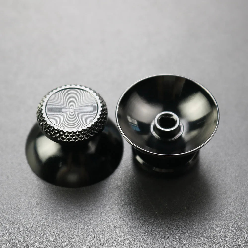 YUXI 2PCS Metal Analog Joystick Thumb Stick Grip Cap Replace