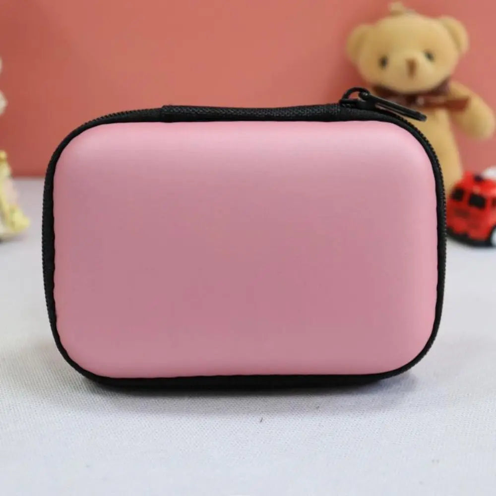 1Pcs Portable Game Console Case For RG35XX H Game Console Case Storage Bag Protective Zipper Carry Bag EVA Hard Handbag