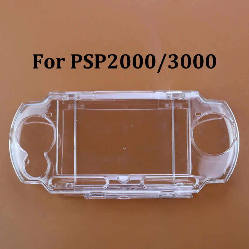 JCD Plastic Clear Crystal Protective Hard Shell Skin Case Cover For PS Vita PSV PSP GO 1000 2000 3000 Console