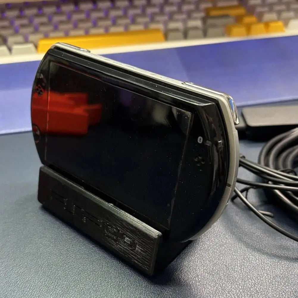 3D Printed Dock For PSP Go Component Cable & Video Output Do