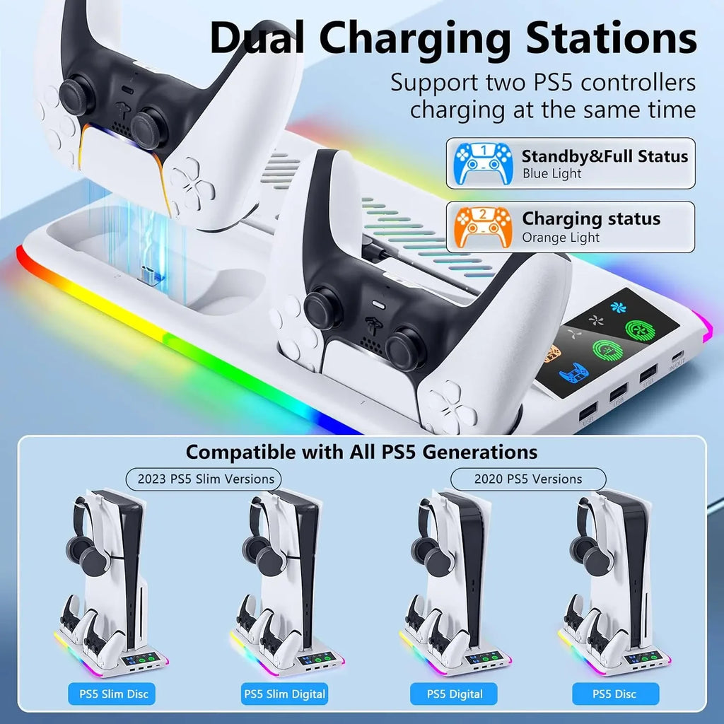 Cooler Fan For Sony PS5 Console Playstation Play Station PS 