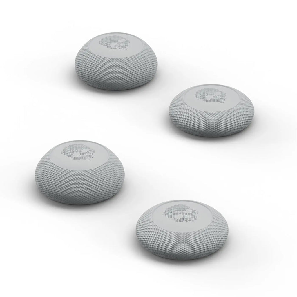 Skull & Co. Skin CQC and FPS Thumb Grip Set Joystick Cap Analog Stick Cap for Switch Lite Joystick - Lite Grey