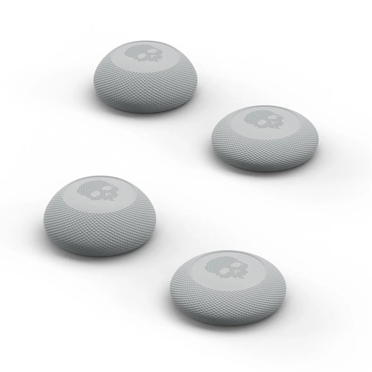 Skull & Co. Skin CQC and FPS Thumb Grip Set Joystick Cap Analog Stick Cap for Switch Lite Joystick - Lite Grey