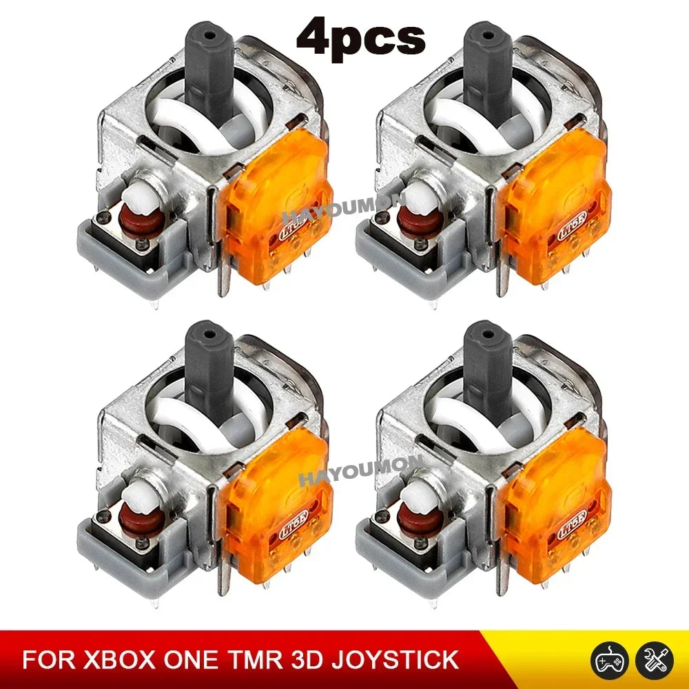 2-10PCS Replacement TMR Effect Joystick 3D Analog ThumbStick for PS5 PS4 Controller for Xbox Series S/Switch PRO Gampad Repair