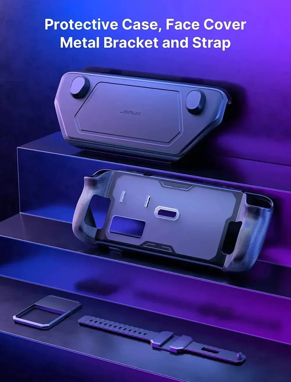 JSAUX Mod Case for Steam Deck OLED Case Protective Shell Ant