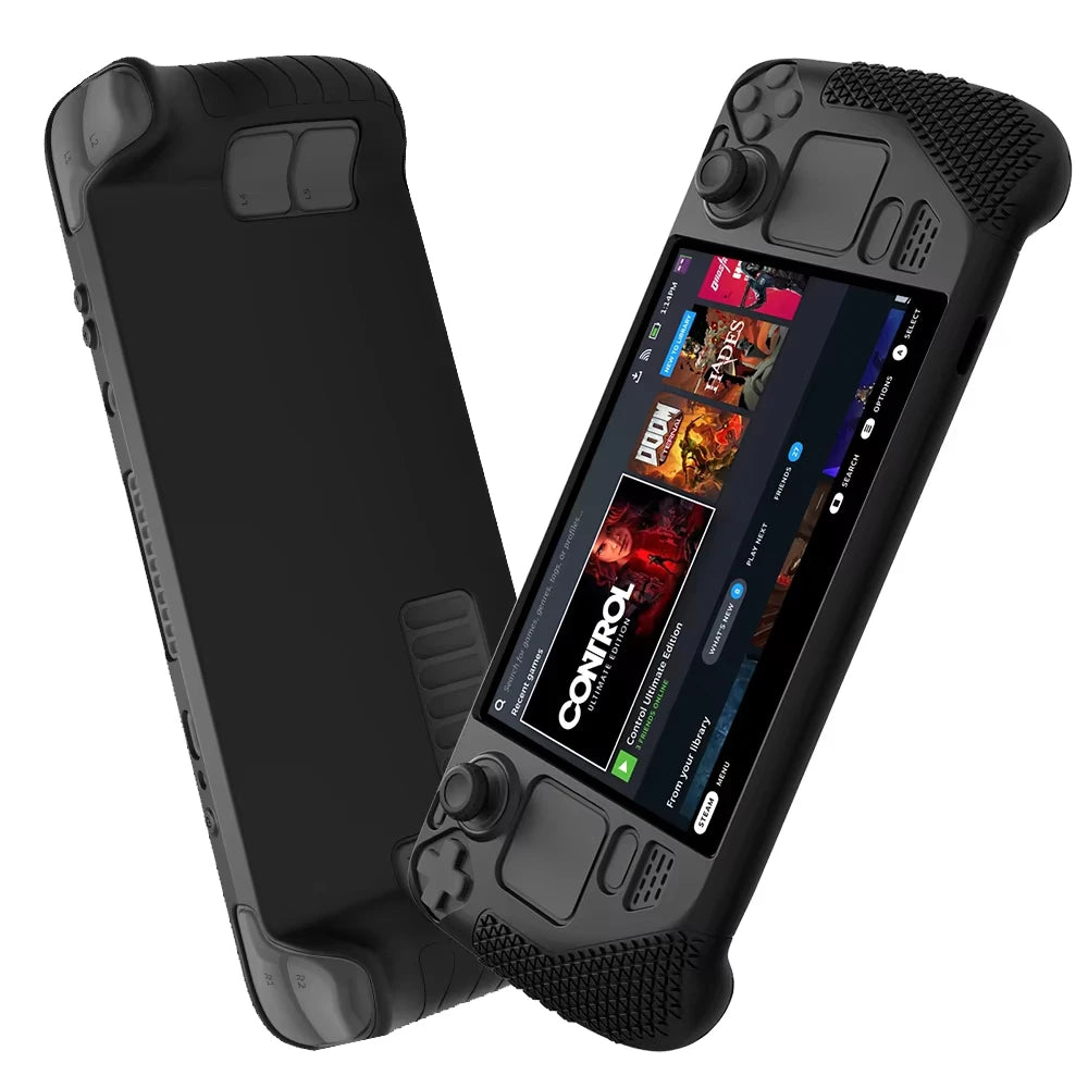 Steam Deck Standing Protective Case Thickening Silicone Acce