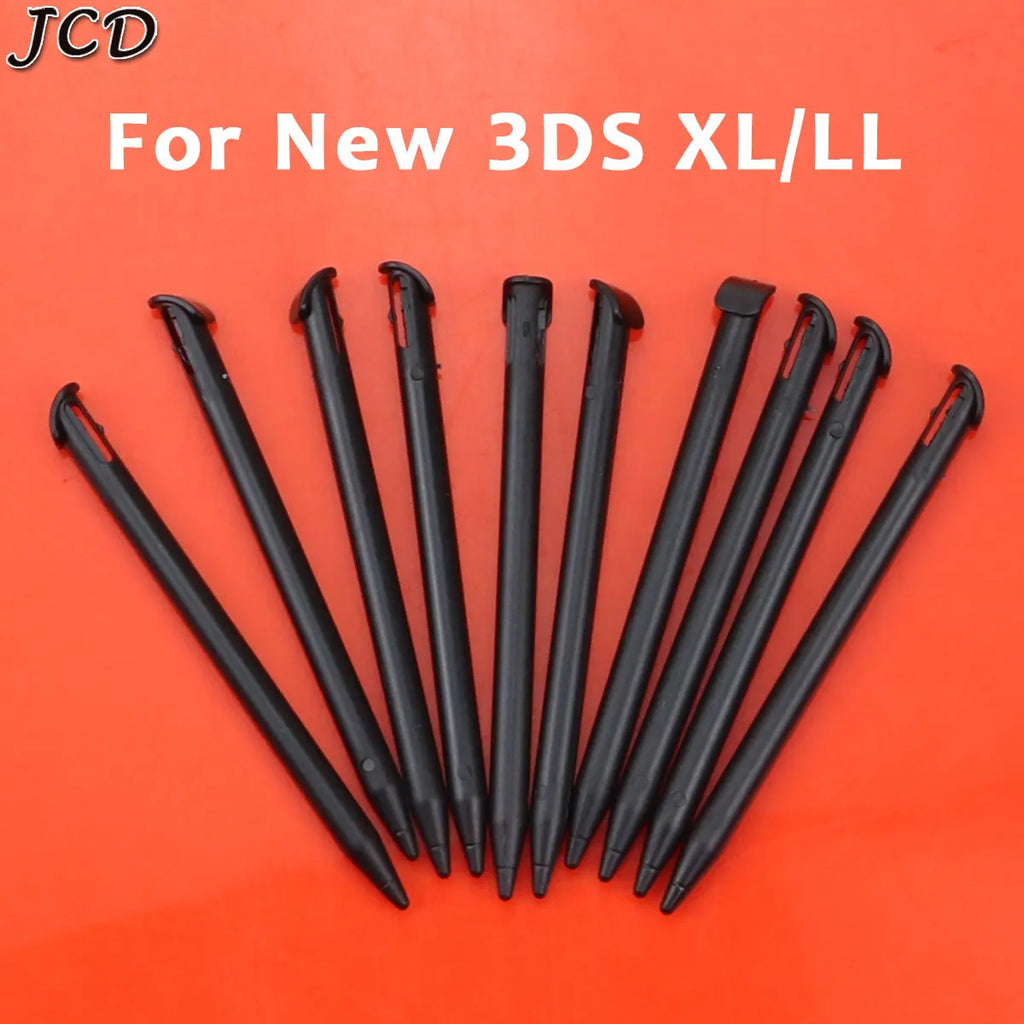 JCD 10PCS Metal Telescopic Stylus Plastic Stylus Touch Screen Pen for 2DS 3DS New 2DS LL XL New 3DS XL LL For NDSL NDSi
