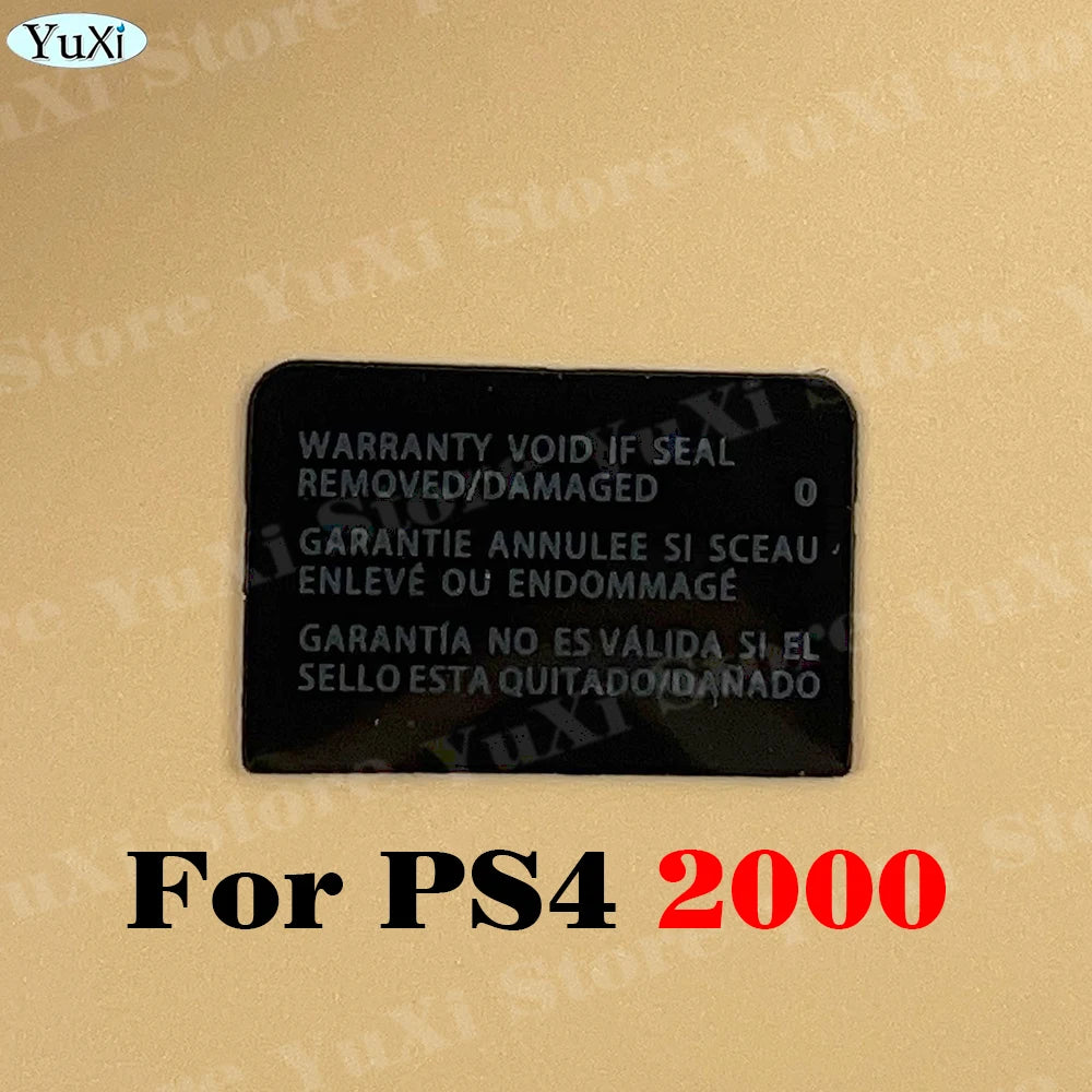 3-20pcs Host Warranty Sticker For PS4 Pro Slim 1000 11XX 1200 20xx for PS5 PS3 Console Label Seal Sticker Gamepad Barcode