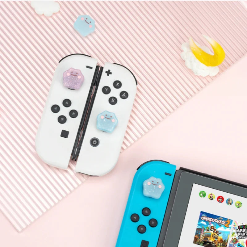 Silicone Rubber Thumb Stick Grip Cap Joystick Soft Cover For