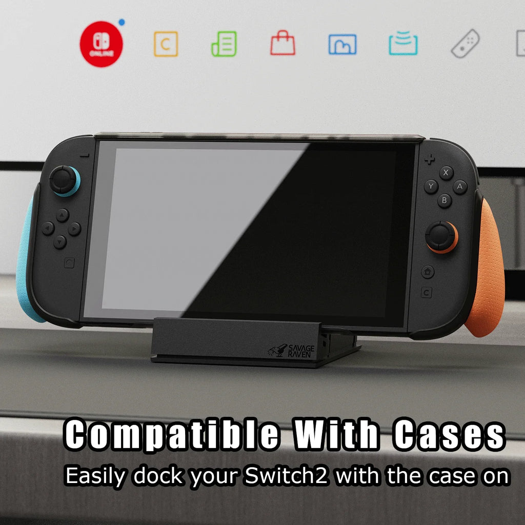 Savage Raven by Skull & Co. Charging Dock For Switch 2 Host 