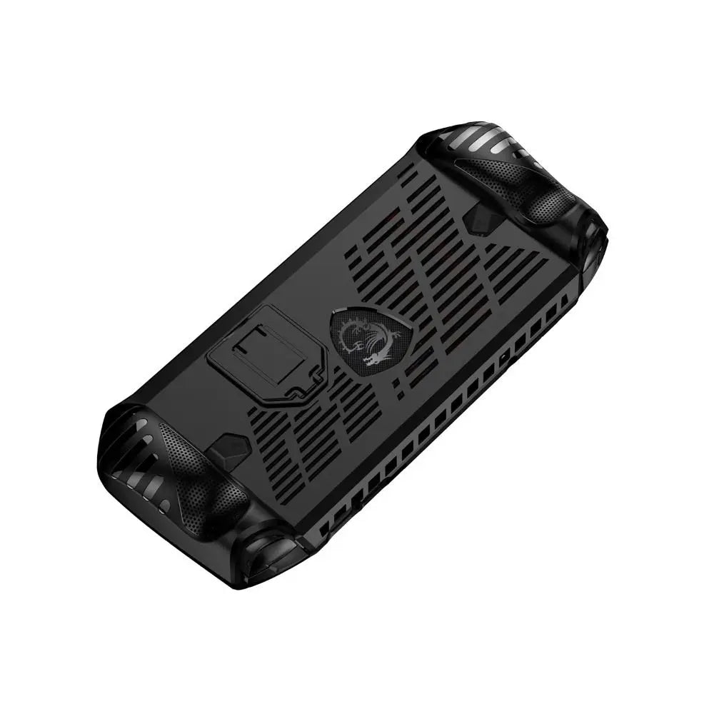 For MSI Claw A1M Handheld Console Case Soft TPU Protective Shell Shockproof Back Cover with Kickstand Game Accessories