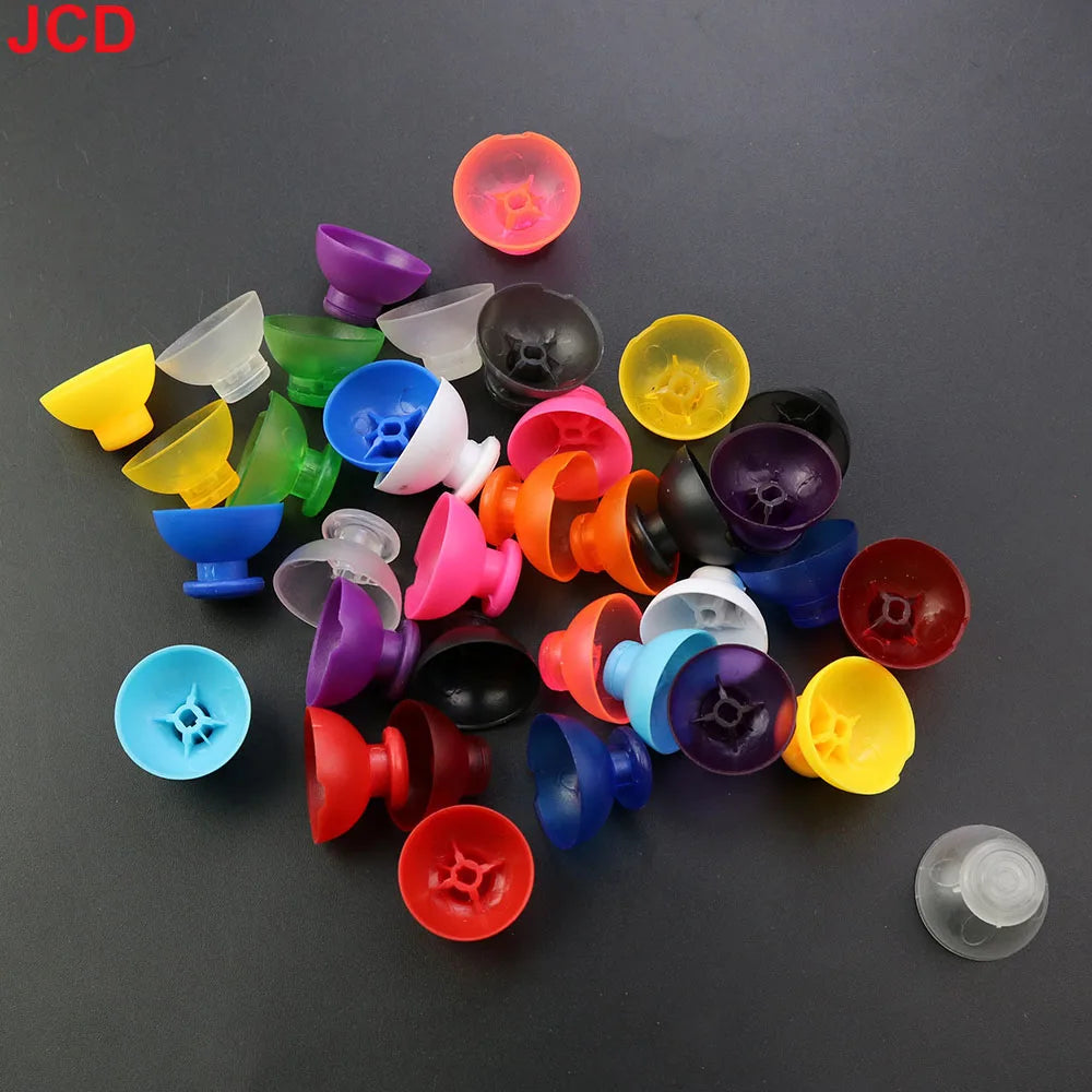 JCD 1 Pair Left And Right 3D Analog Joystick Thumb Stick Sil