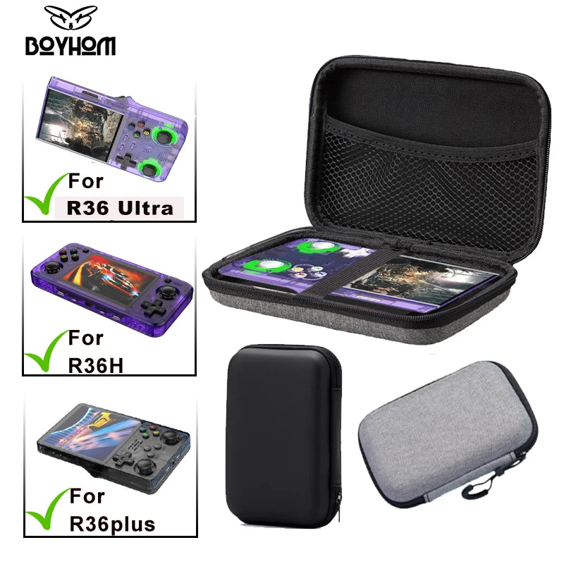 Original BOYHOM R36S R36 Ultra Handheld Console Case EVA Sho