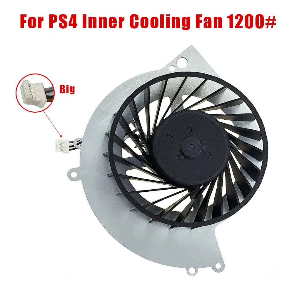 New Inner Cooling Fan for PS4 Game Console Cooler 1000/1200/
