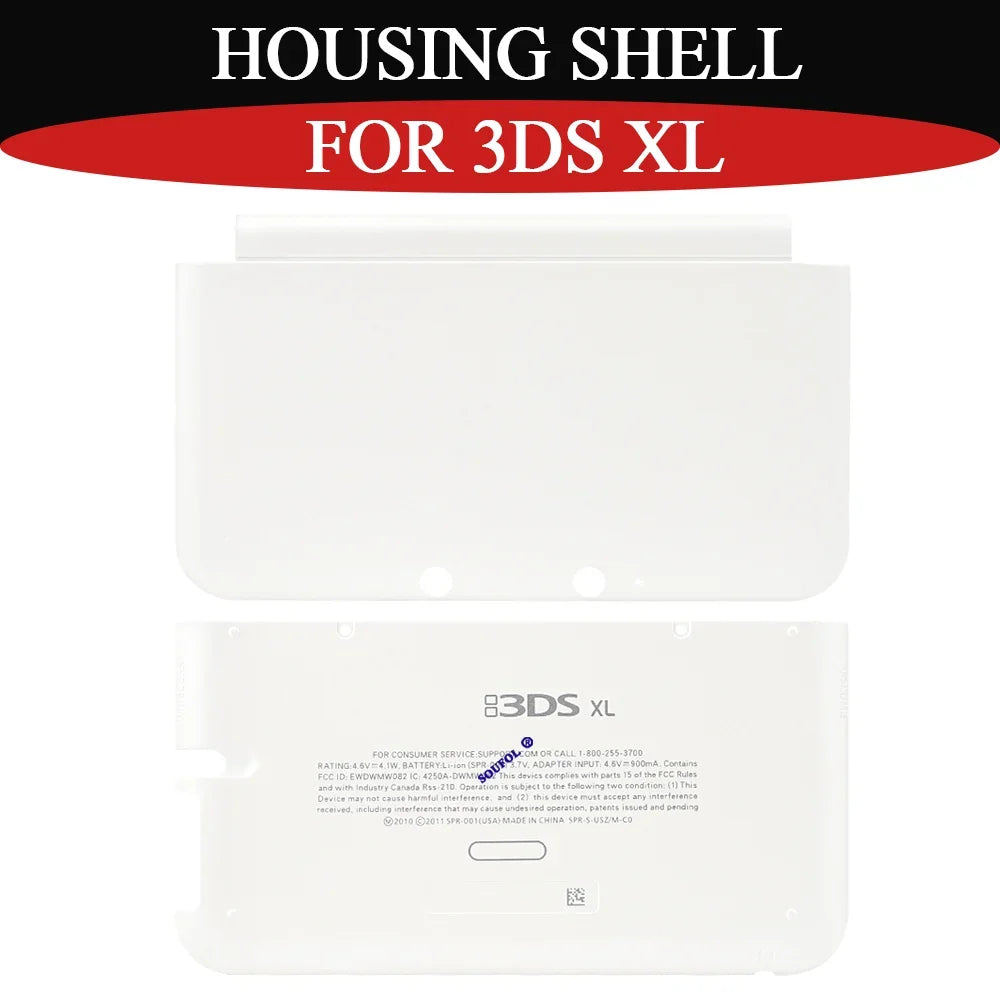 New For 3DS XL High Quality Housing Shell Front Back Cover Case 8Colors Top and Bottom Housing Shell Case For 3DS XL Accessories