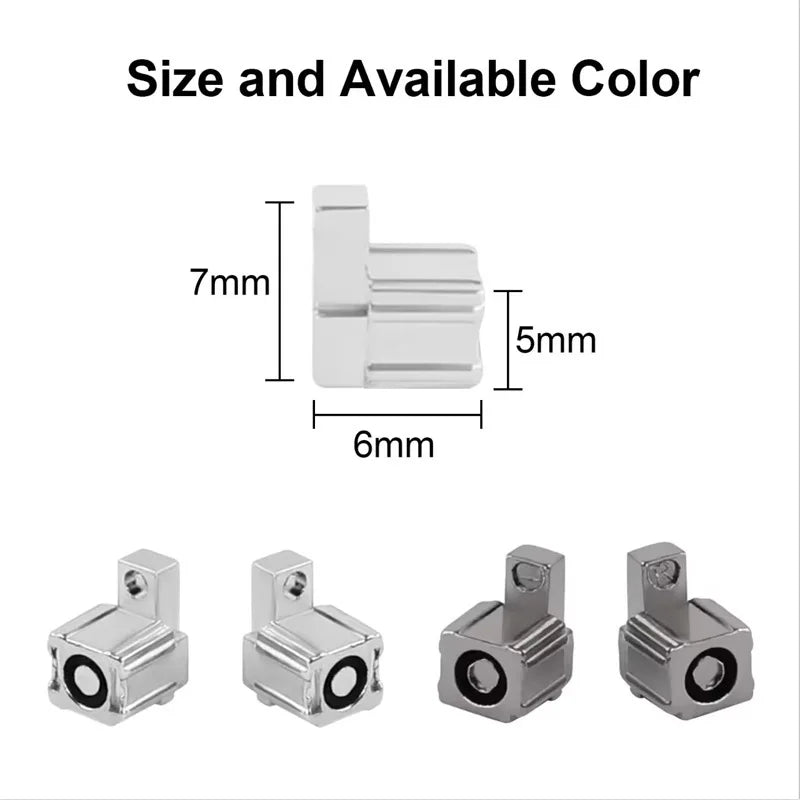 Metal Lock Buckles Latches for Switch OLED /Switch Joycon Re