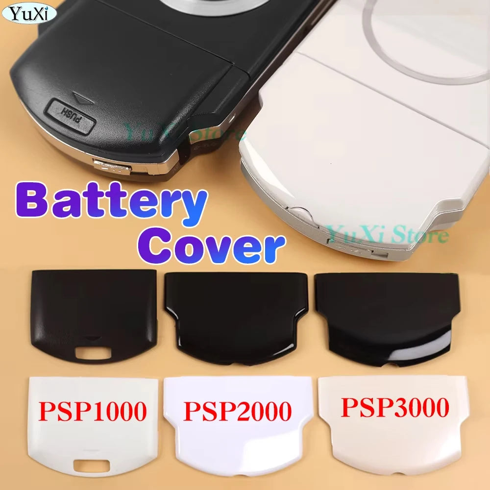 1Pc Battery Back Cover Case For PSP 3000 2000 1000 Replaceme