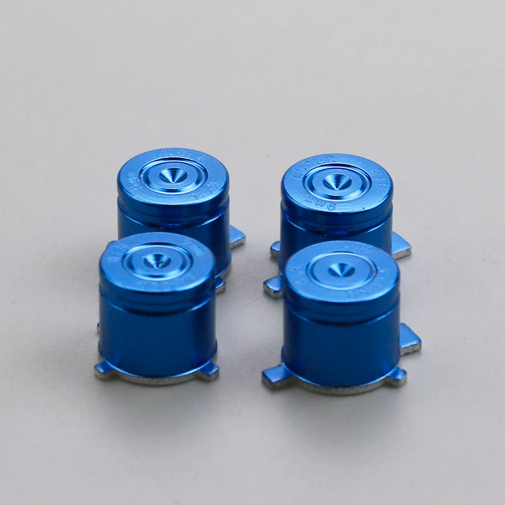 Metal Aluminum Analog Thumbsticks Joystick Cap Action Direction Keys Dpad ABXY Buttons For PS5 Controller